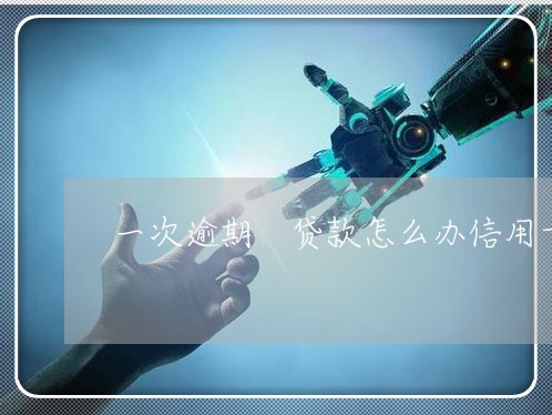 一次逾期 贷款怎么办信用卡 一次逾期 贷款怎么办信用卡